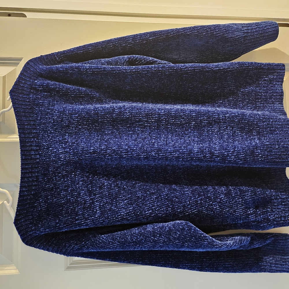 Tommy Bahama Blue Ribbed Sweater - Picture 3 of 3